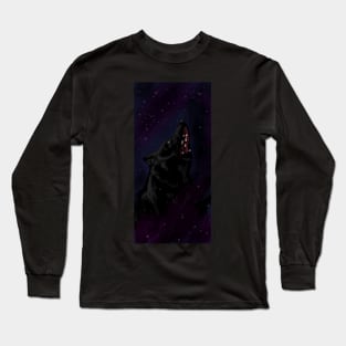 Space Wolf Long Sleeve T-Shirt